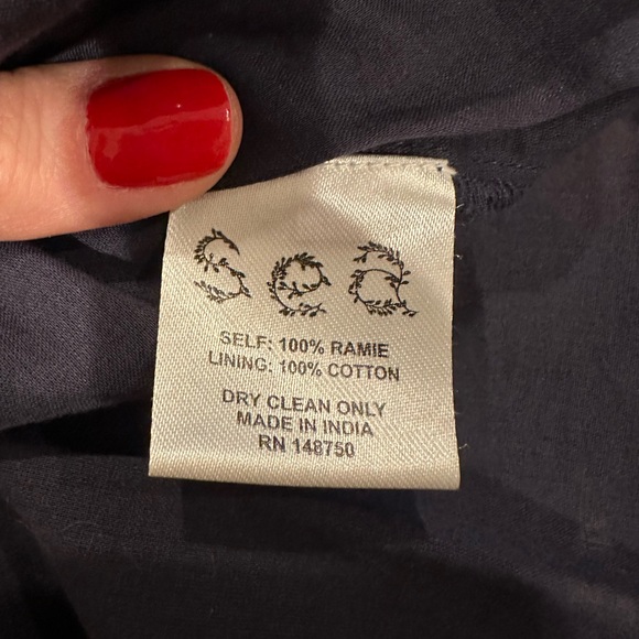 SEA New York Esme floral print maxi dress, blue, size 4 - Picture 6 of 7